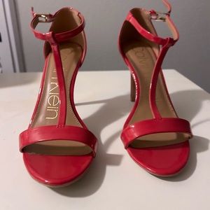 Hot pink Calvin Klein shoes